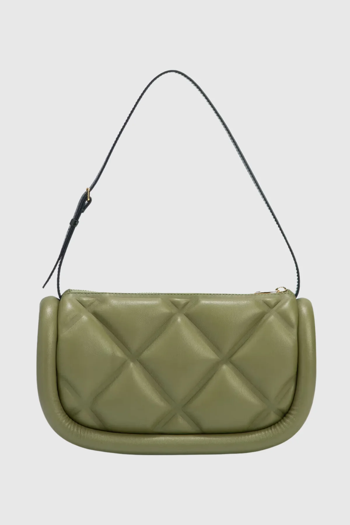Green Rhombus Square Shoulder Bag - Stylish & Durable Design
