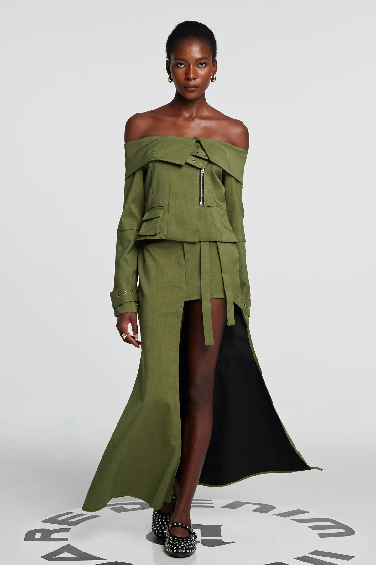 Elegant High Split Maxi Skirt | Versatile Chic Style