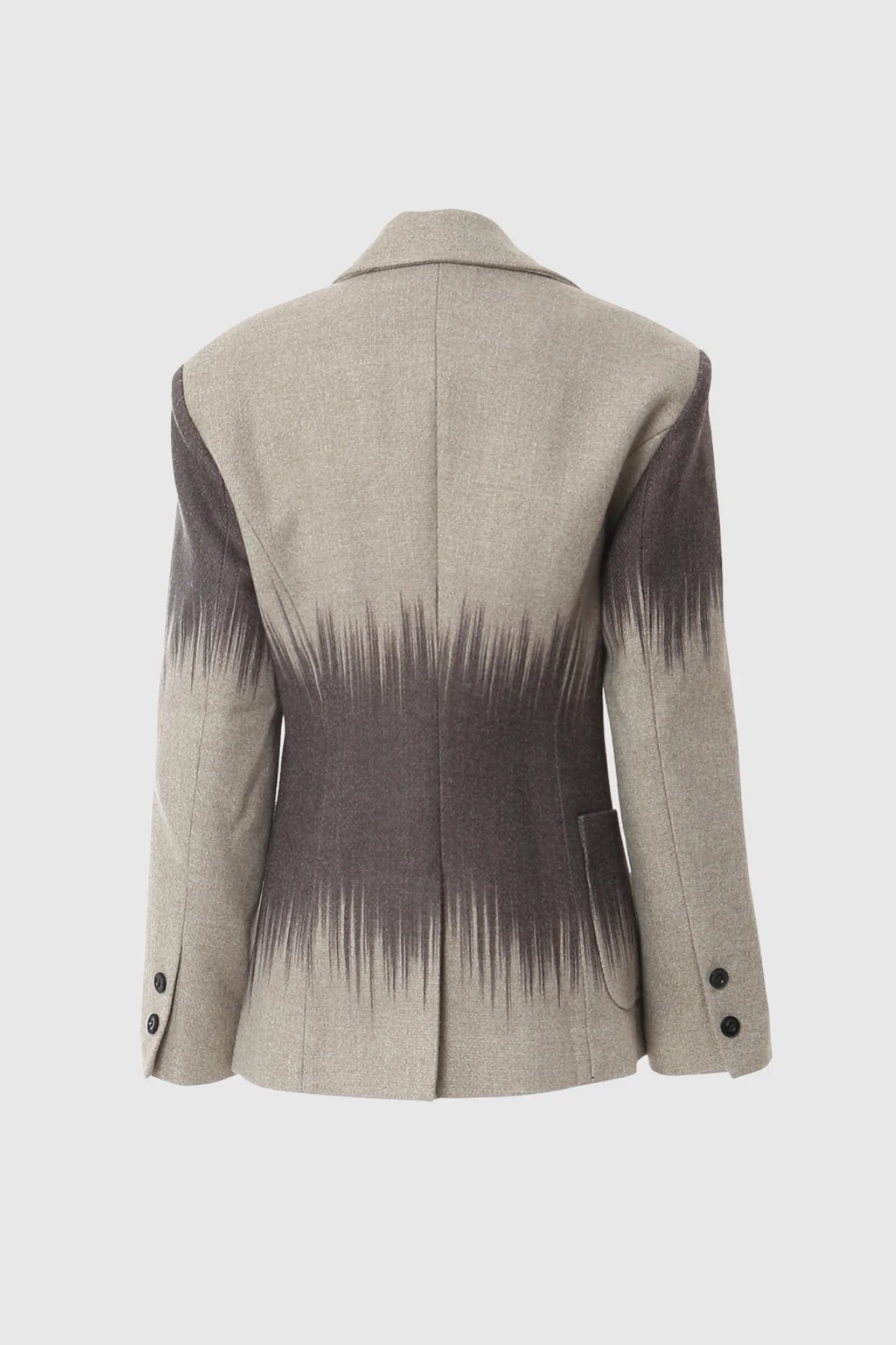 Phoenix Print Asymmetrical Statement Blazer