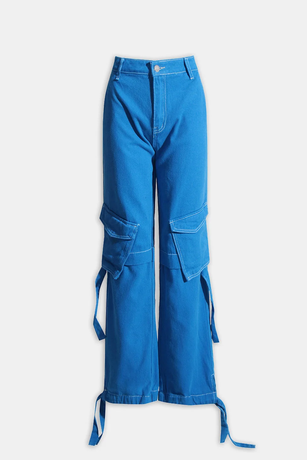 Blue Denim Jeans with Amira Pockets - Fashion and Functionality Combined