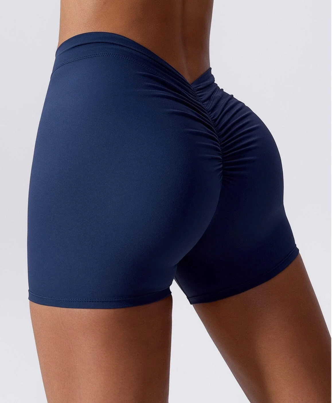 High Waist PowerStretch Shorts for Squat-Proof Fitness - Variety of Sizes and Colors