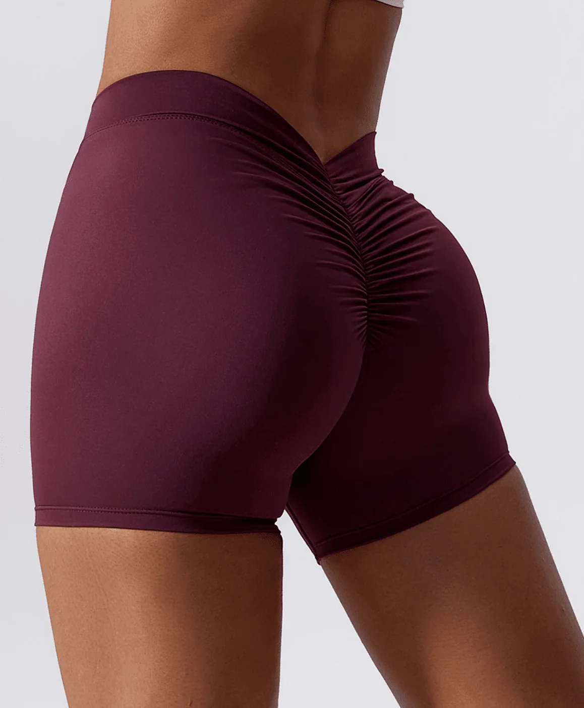High Waist PowerStretch Shorts for Squat-Proof Fitness - Variety of Sizes and Colors