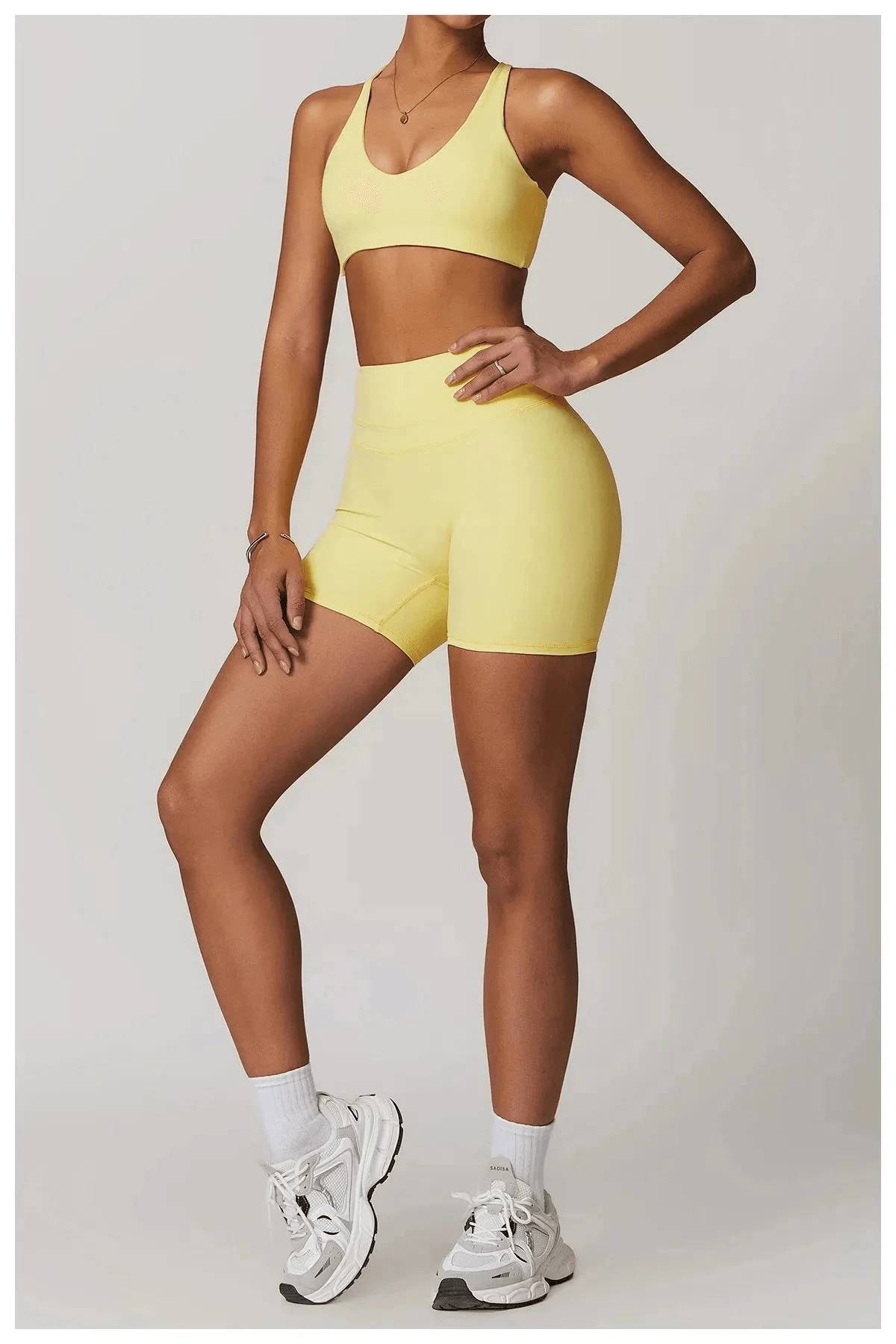 Criss-Cross Sports Bra with Removable Pads