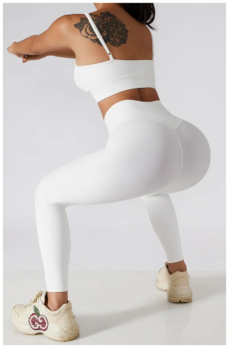 High Waist Compression Fitness Leggings