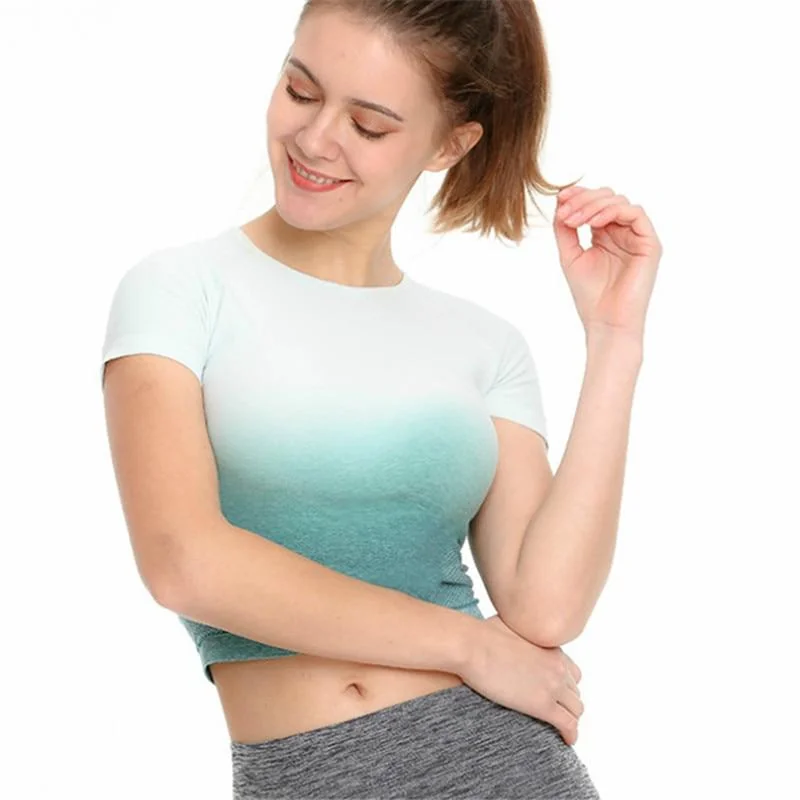 Ombre Fitness Sports Bra