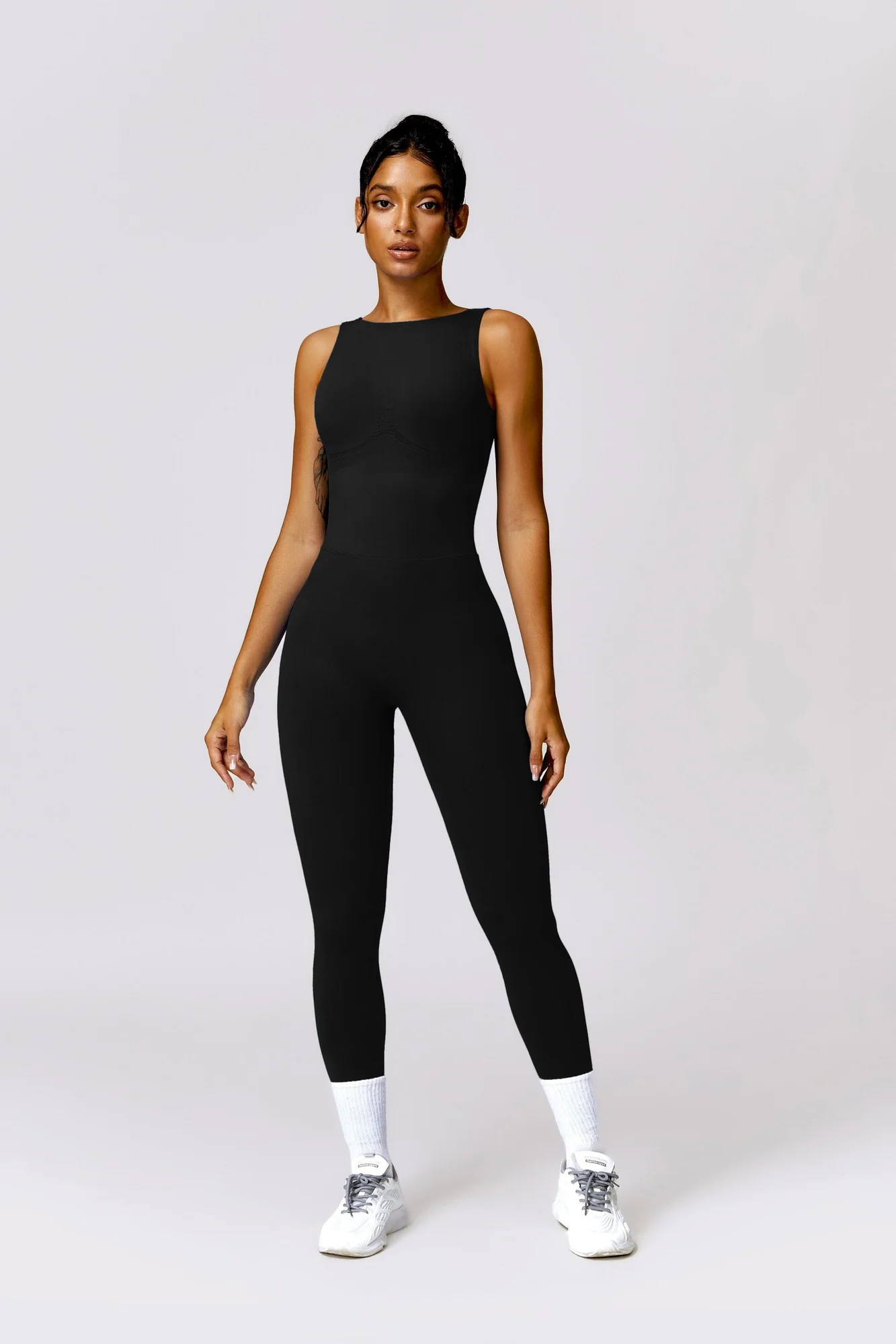 Comfort Stretch Seamless Jumpsuit in Breathable Fabric