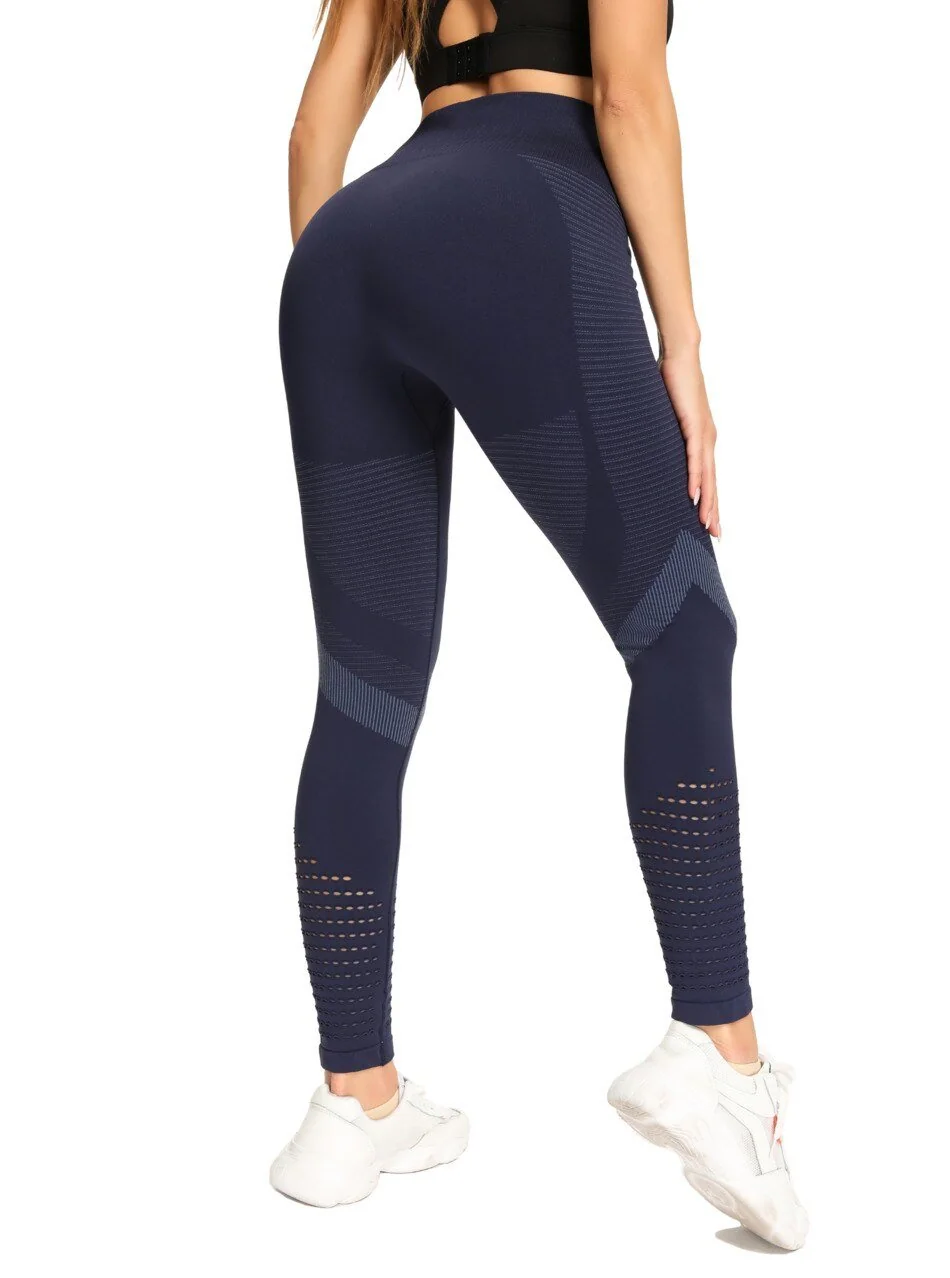 High-Waist Seamless Fitness Leggings