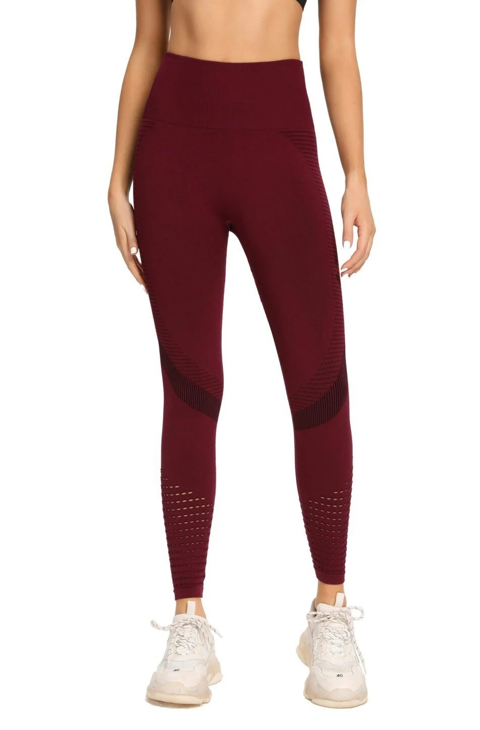High-Waist Seamless Fitness Leggings
