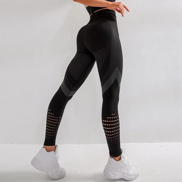 High-Waist Seamless Fitness Leggings