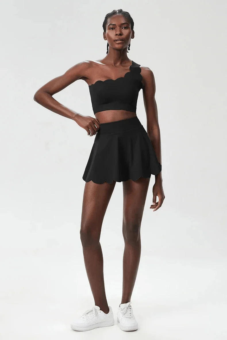 Womens Athletic Edge Skirt - Breathable Running and Yoga Skirt