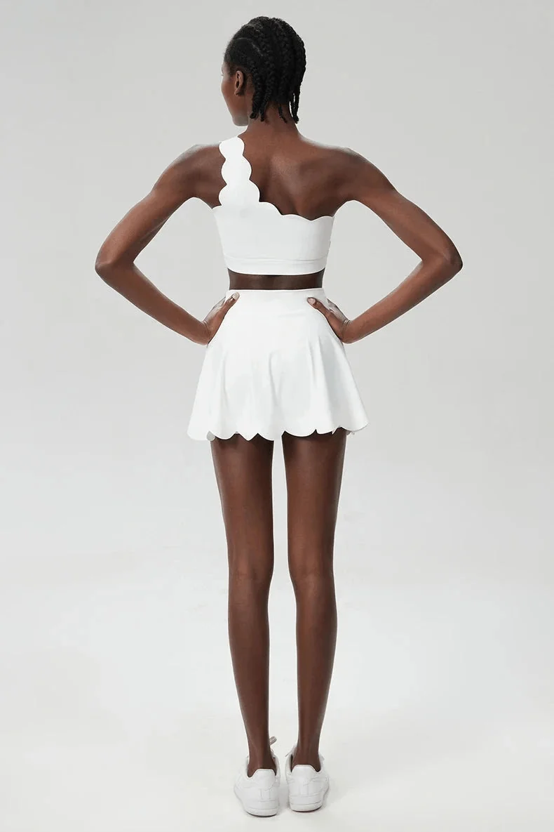 Womens Athletic Edge Skirt - Breathable Running and Yoga Skirt