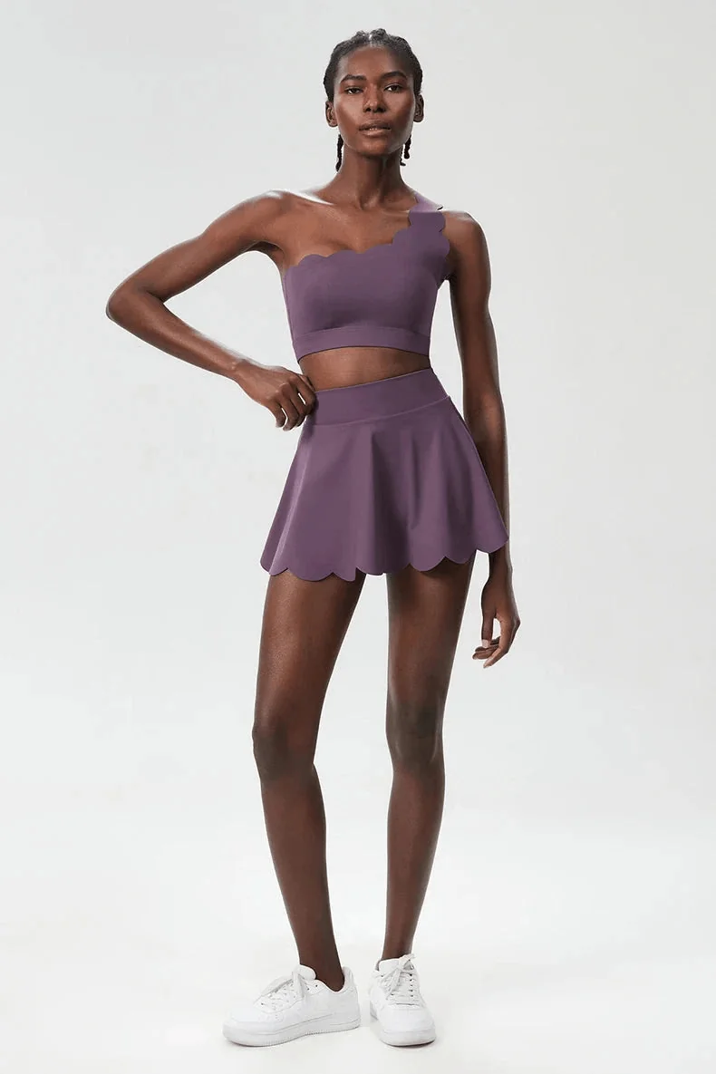 Womens Athletic Edge Skirt - Breathable Running and Yoga Skirt