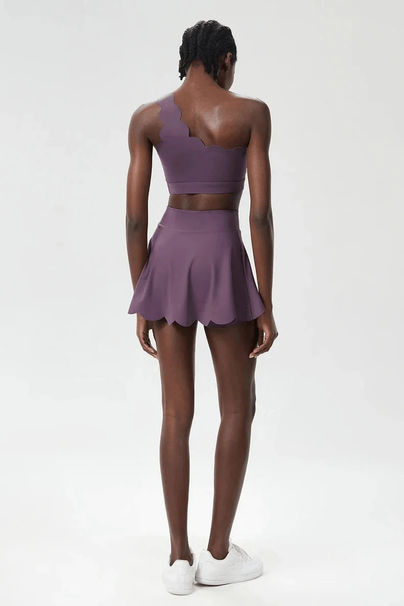 Womens Athletic Edge Skirt - Breathable Running and Yoga Skirt