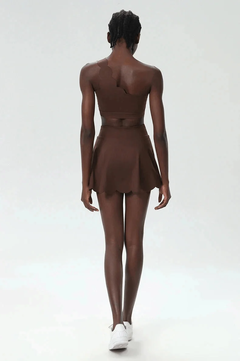 Womens Athletic Edge Skirt - Breathable Running and Yoga Skirt