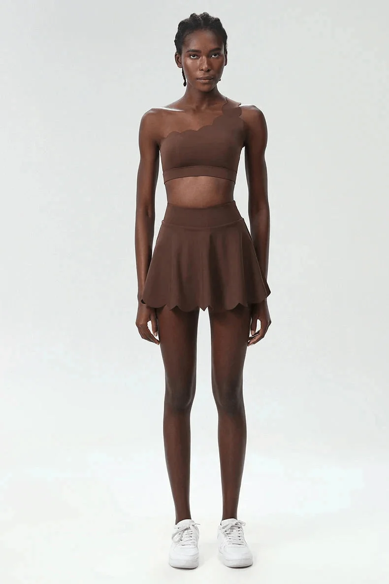 Womens Athletic Edge Skirt - Breathable Running and Yoga Skirt