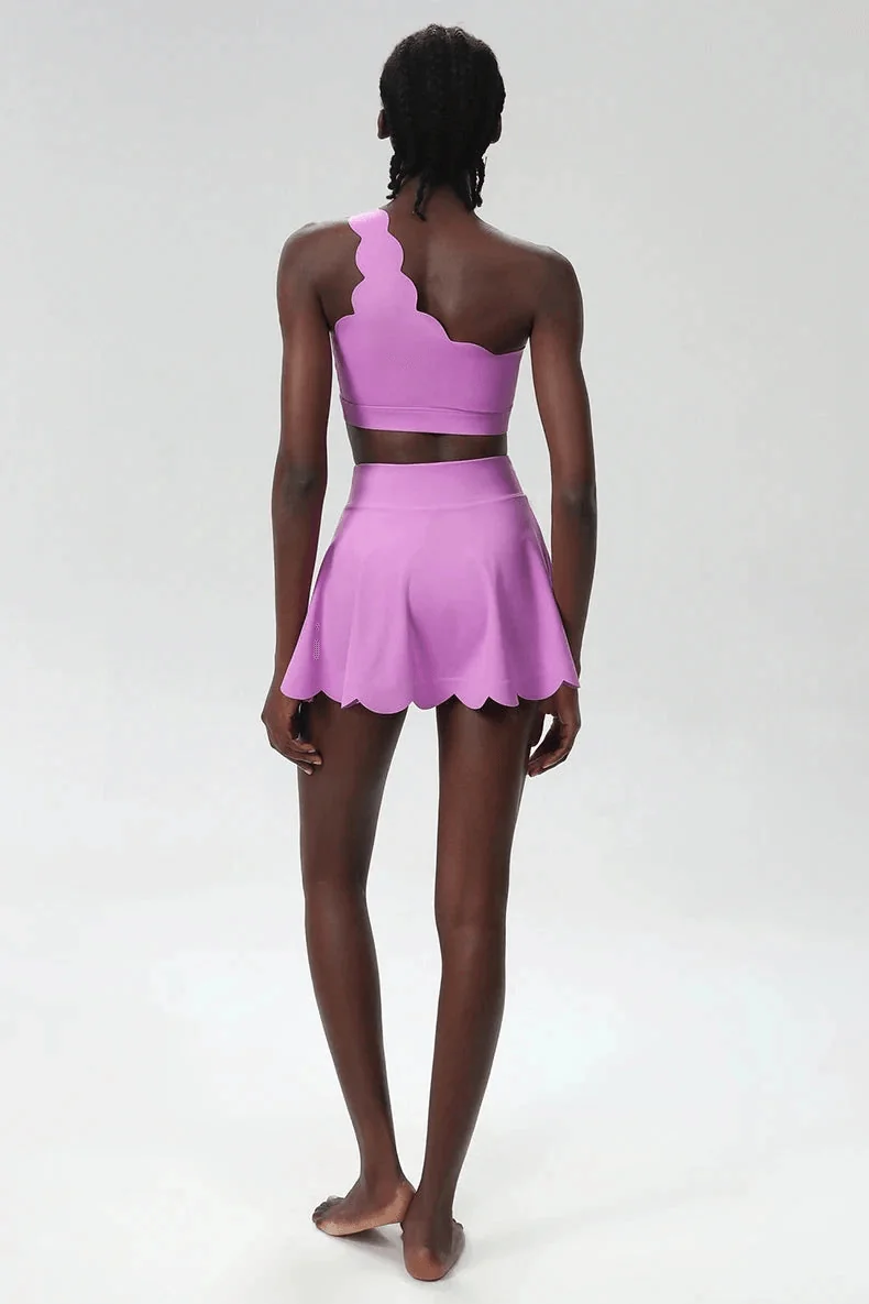 Womens Athletic Edge Skirt - Breathable Running and Yoga Skirt