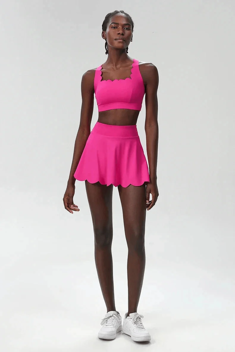 Womens Athletic Edge Skirt - Breathable Running and Yoga Skirt