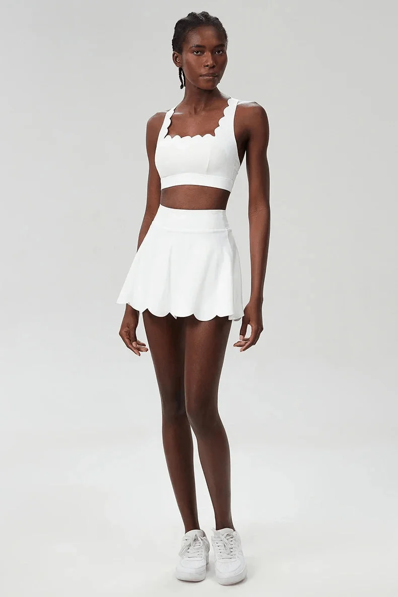 Womens Athletic Edge Skirt - Breathable Running and Yoga Skirt