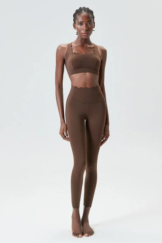 Womens Bloom Edge High-Waist Yoga Leggings