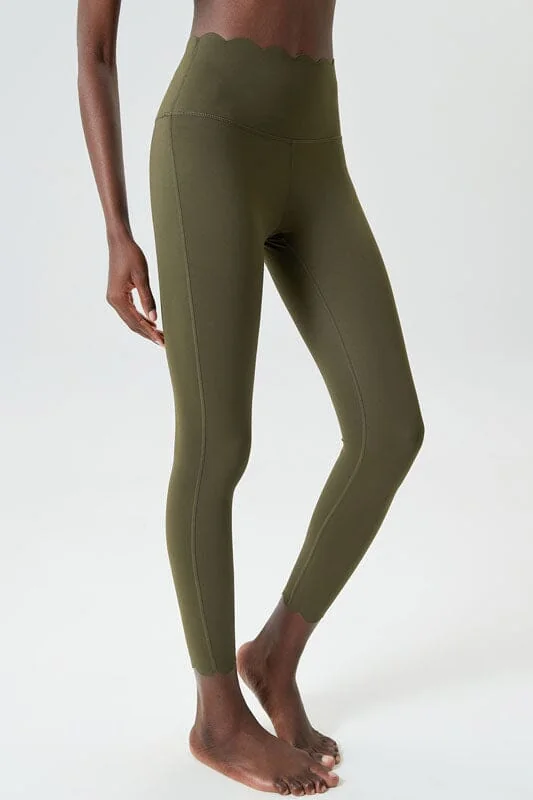 Womens Bloom Edge High-Waist Yoga Leggings