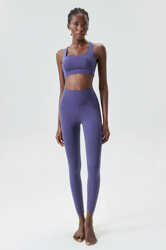 Womens Bloom Edge High-Waist Yoga Leggings