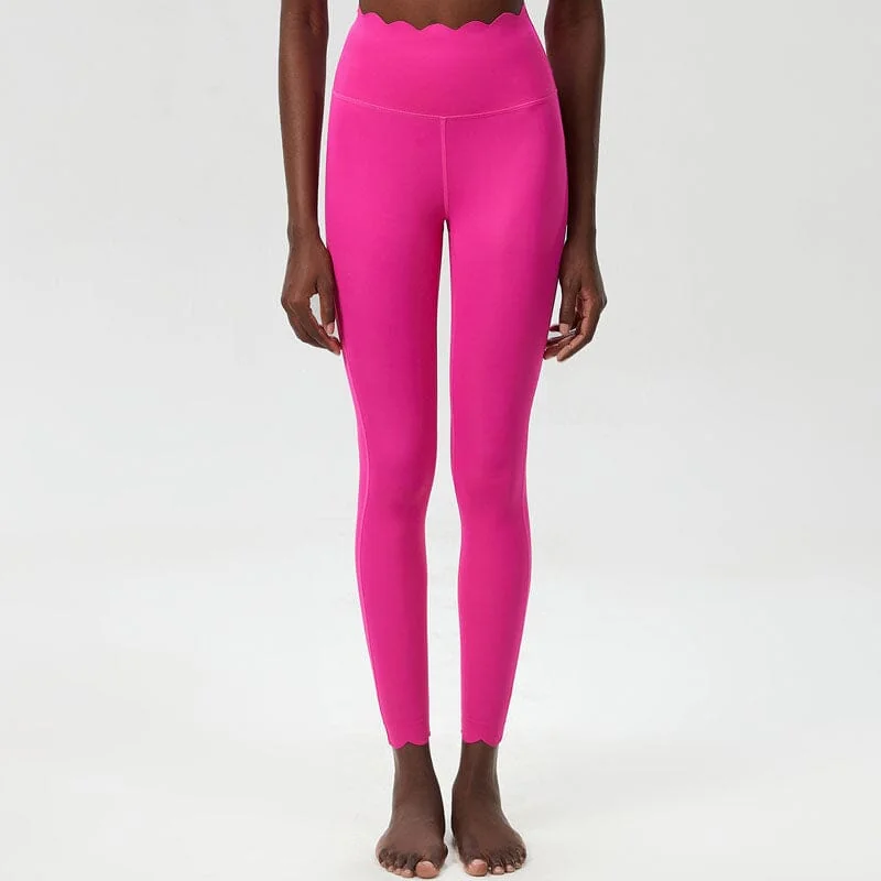 Womens Bloom Edge High-Waist Yoga Leggings