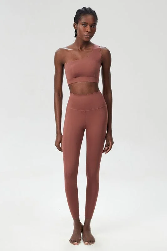 Womens Bloom Edge High-Waist Yoga Leggings