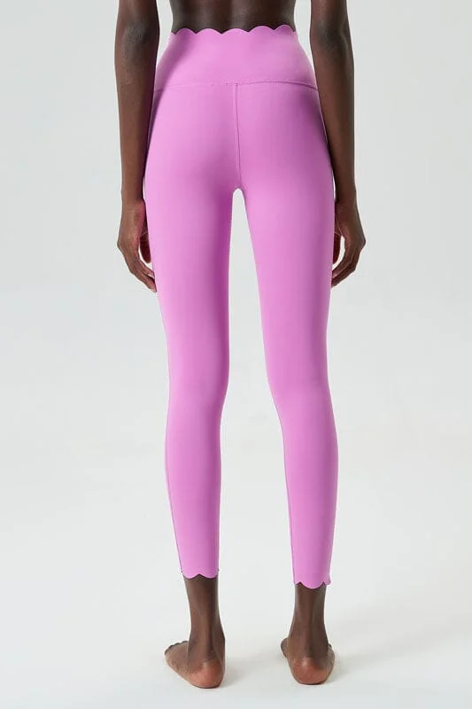 Womens Bloom Edge High-Waist Yoga Leggings