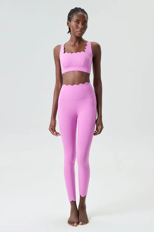 Womens Bloom Edge High-Waist Yoga Leggings