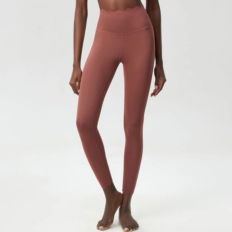 Womens Bloom Edge High-Waist Yoga Leggings