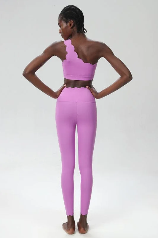 Womens Bloom Edge High-Waist Yoga Leggings