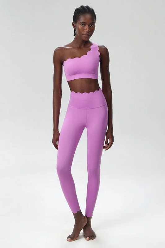 Womens Bloom Edge High-Waist Yoga Leggings