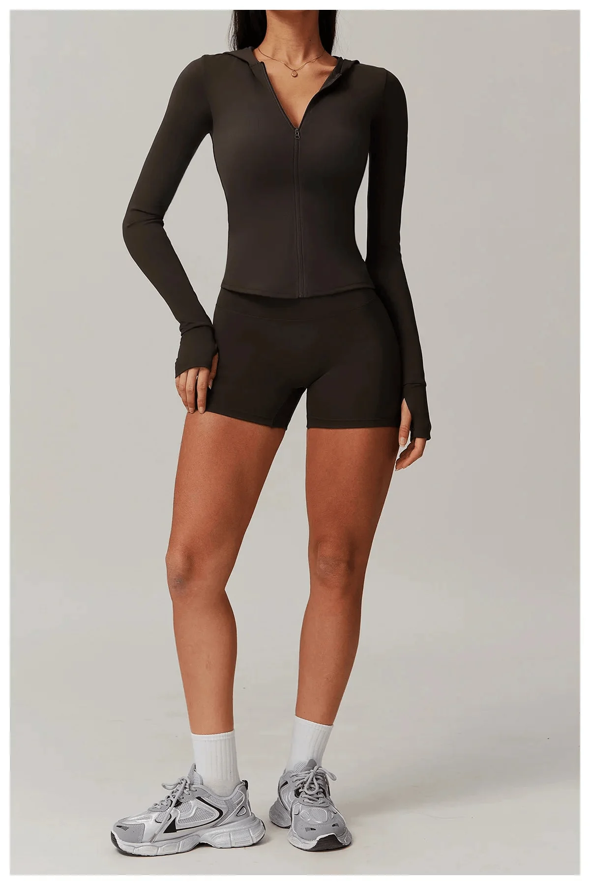 ComfortFit Long Sleeve Hooded Jacket - Workout & Yoga Essential