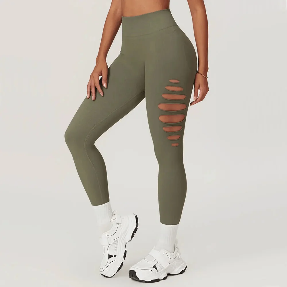 Womens Seamless Leggings - Stylish Comfort for Fitness and Daily Wear