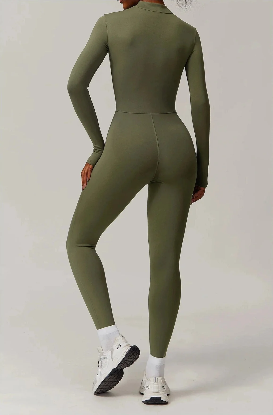 Comfortable Long Sleeve Sports Jumpsuit for Women - Breathable & Quick Dry