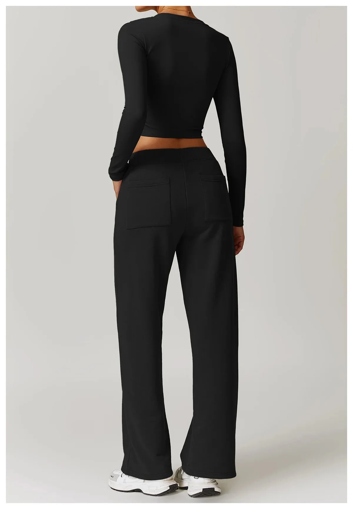 Comfort Obsession Gym Pants - Womens Long Sleeve Set