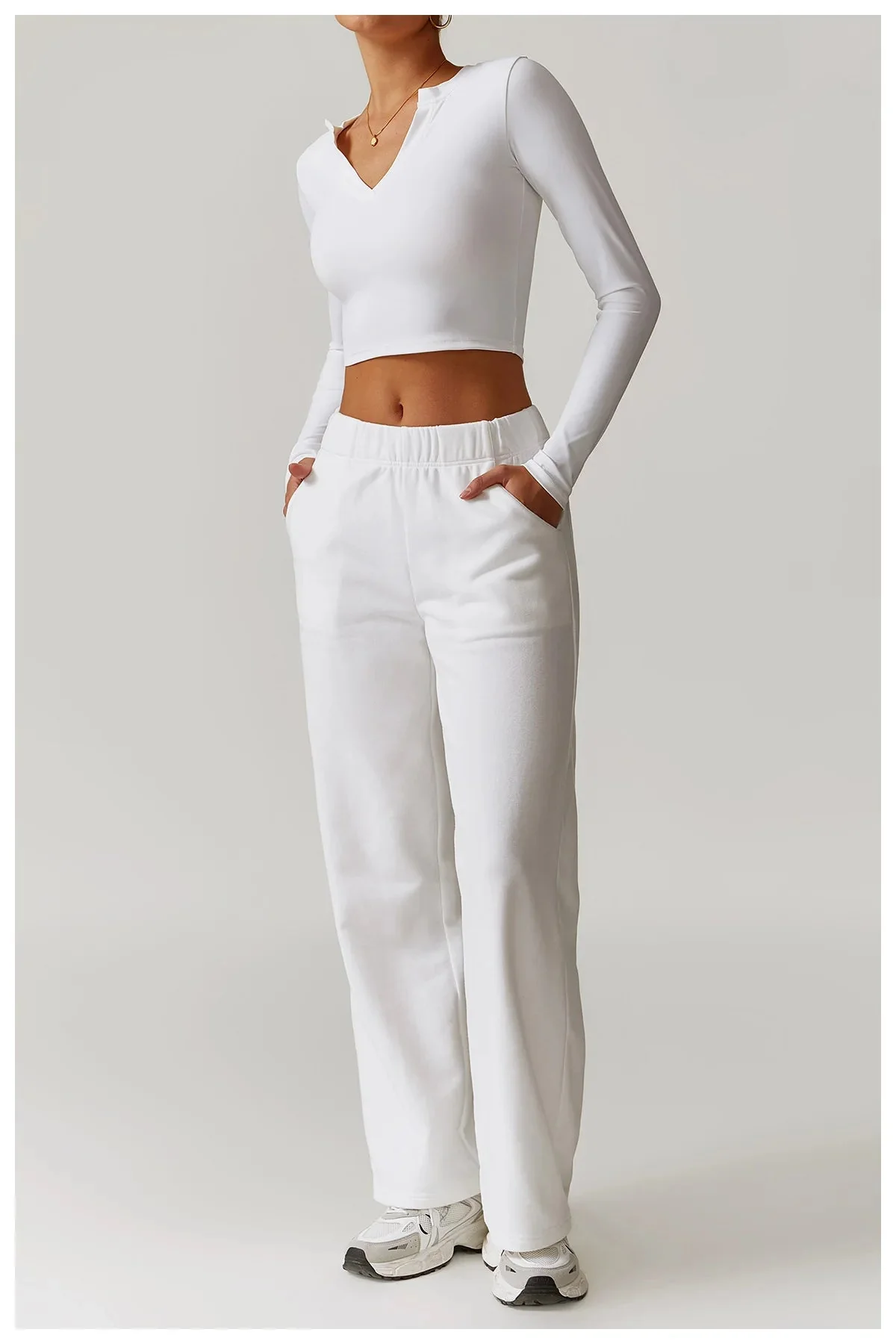 Comfort Obsession Gym Pants - Womens Long Sleeve Set