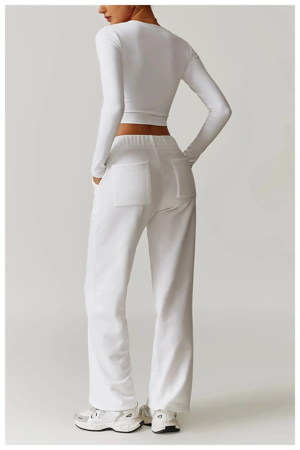 Comfort Obsession Gym Pants - Womens Long Sleeve Set