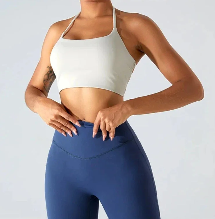 Cross Back Sports Bra for Active Women