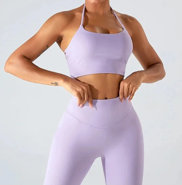 Cross Back Sports Bra for Active Women