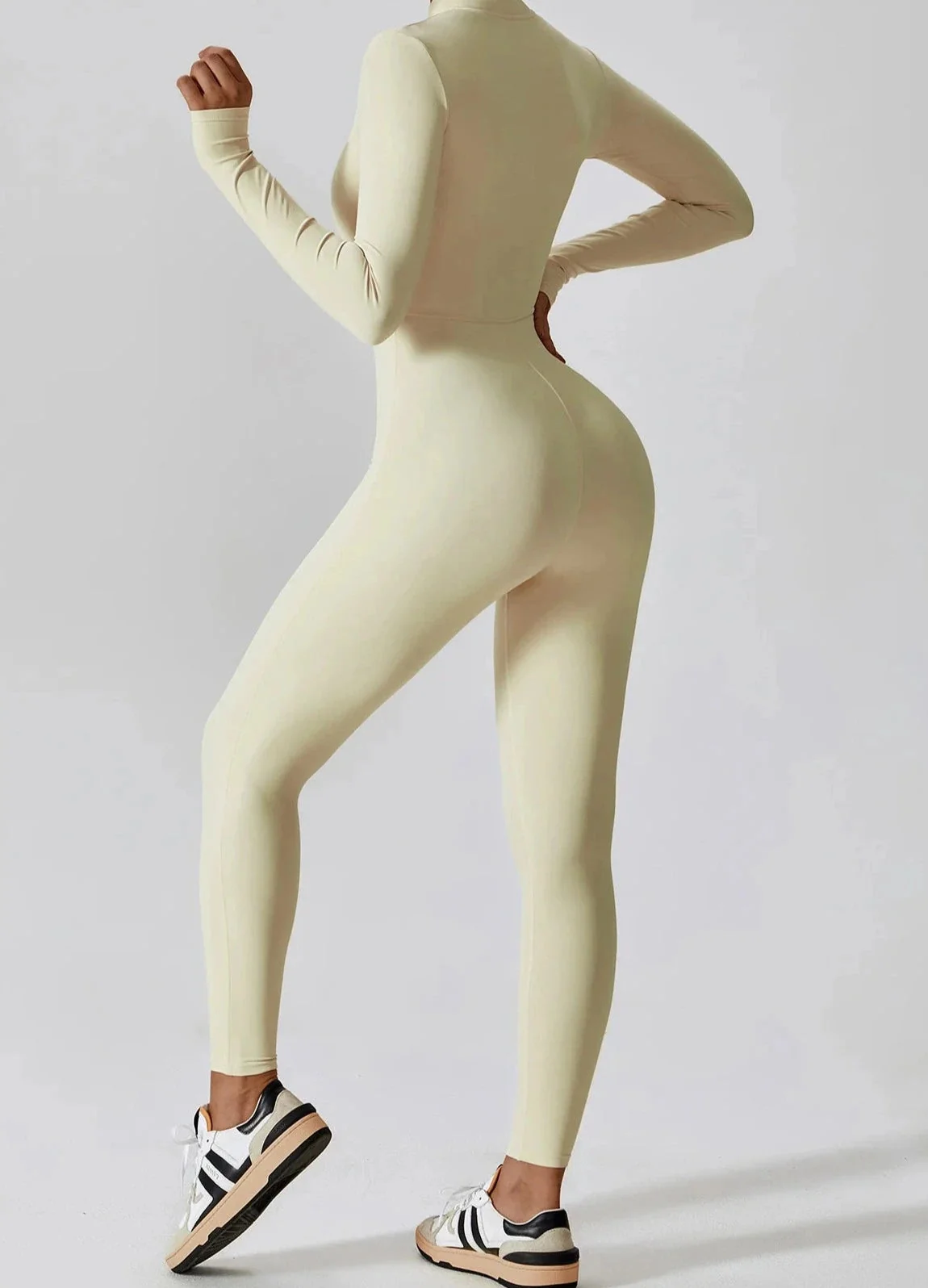 Comfort Fit Long Sleeve Jumpsuit in Multiple Colors