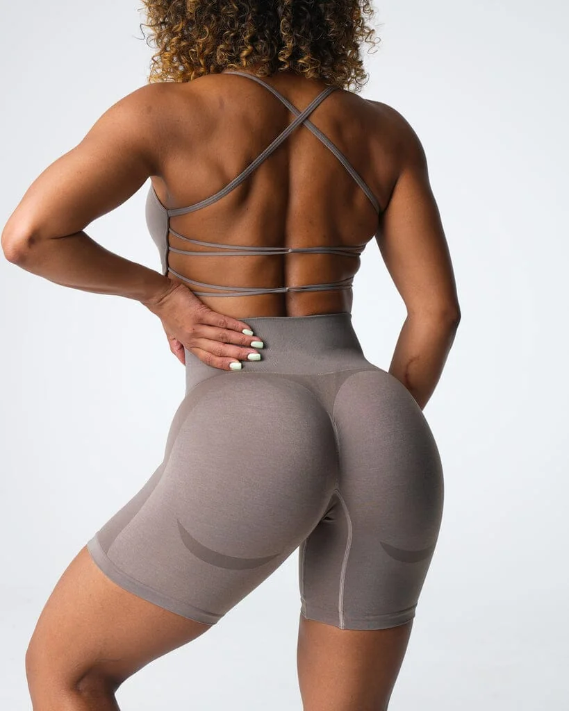 Comfortable Seamless Yoga Bra Shorts Set