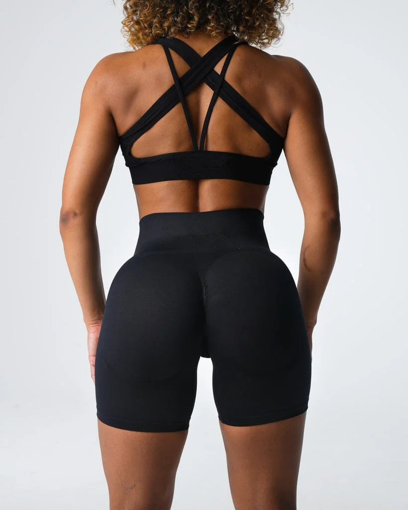 Comfortable Seamless Yoga Bra Shorts Set