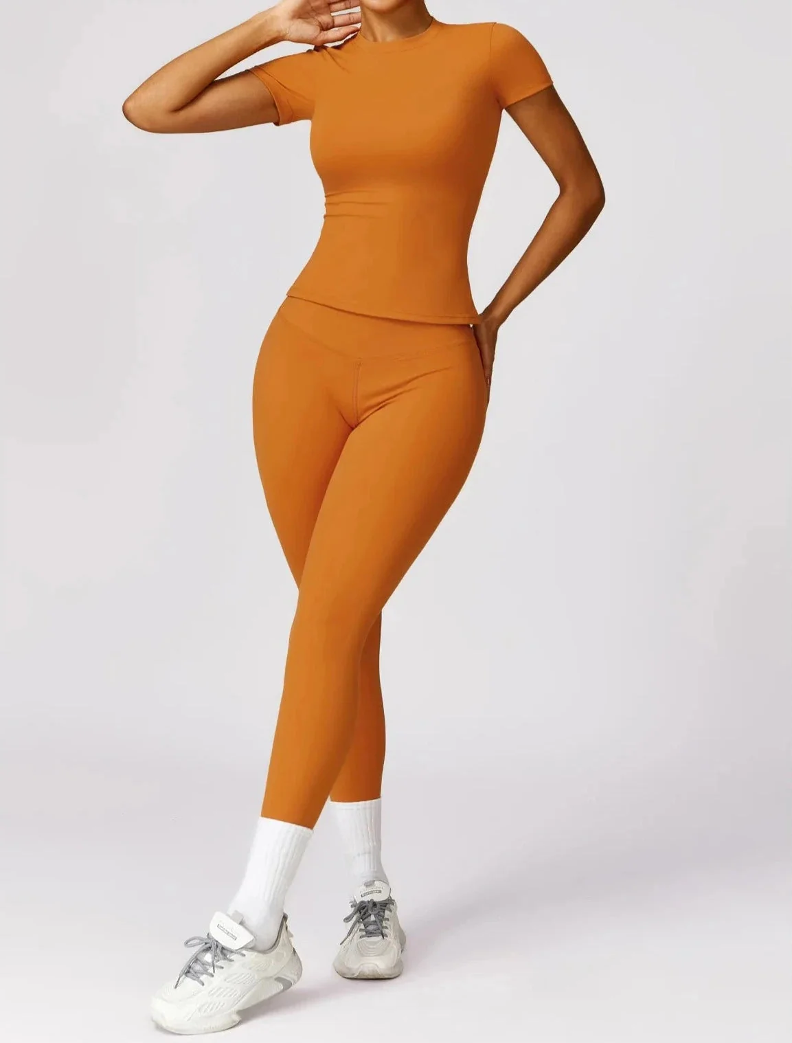 Comfort Fit Active Short Sleeve Sports Top