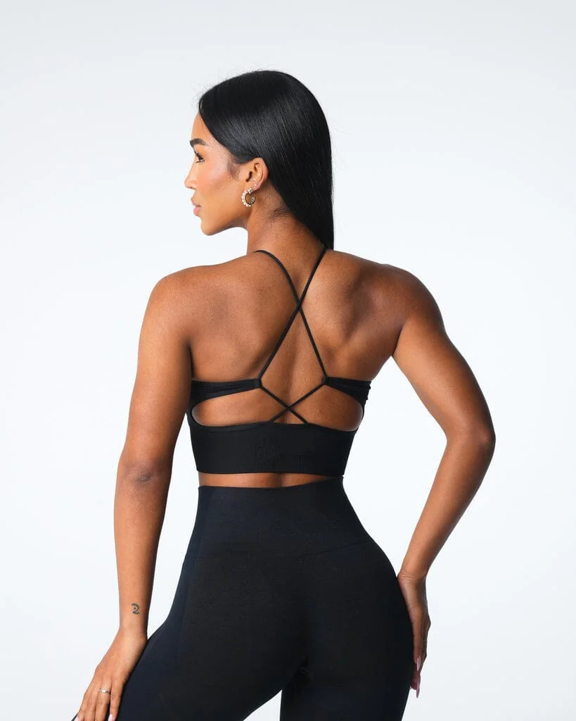 Backless Sports Bra Top - Breathable Comfort Fit