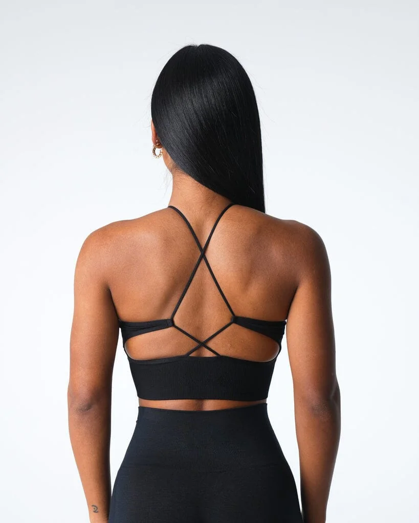 Backless Sports Bra Top - Breathable Comfort Fit