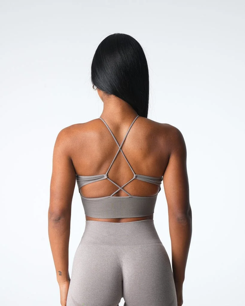 Backless Sports Bra Top - Breathable Comfort Fit