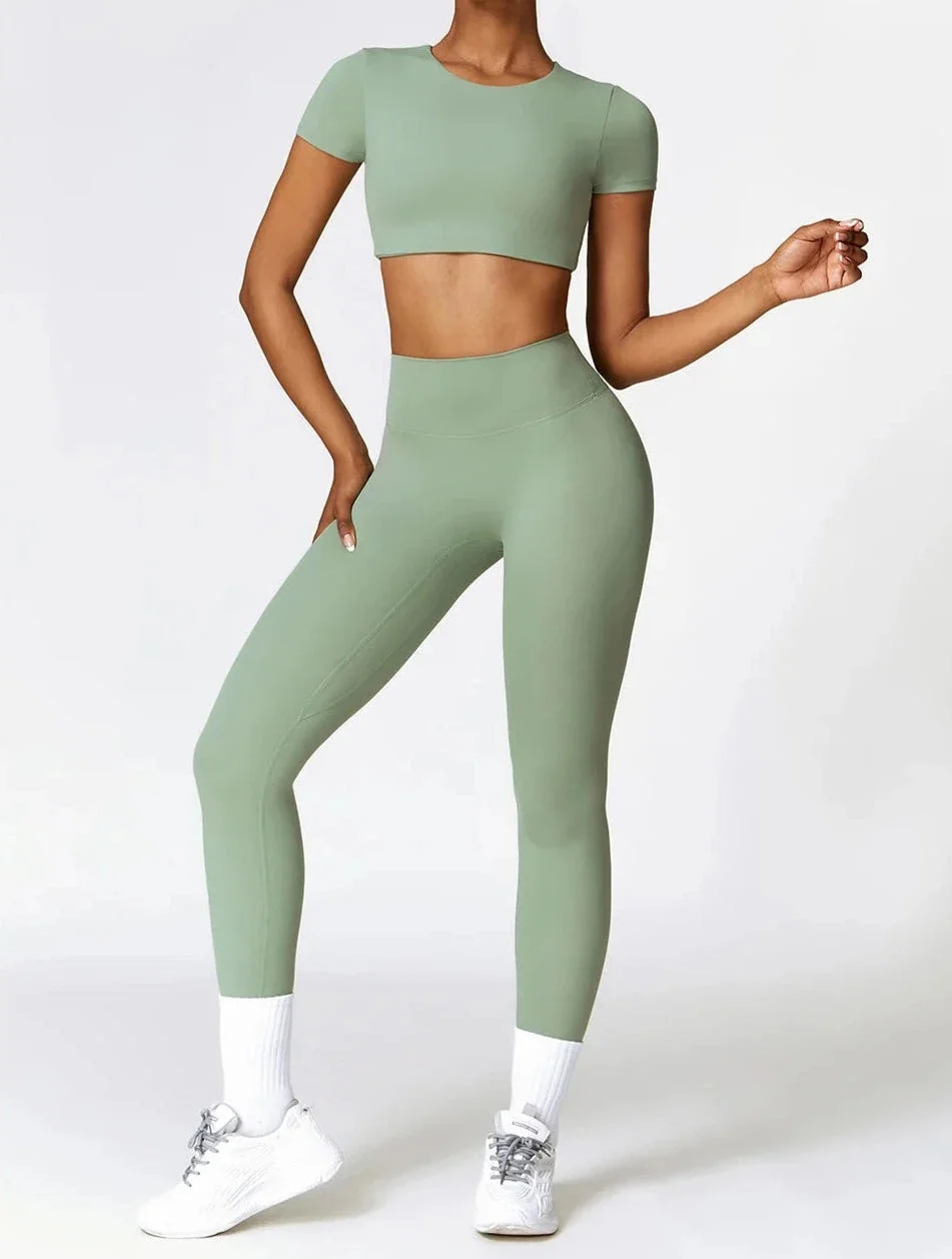 Breathable Surge Short Sleeve Fitness Top