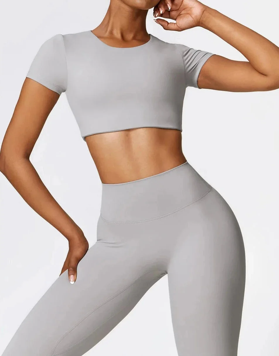 Breathable Surge Short Sleeve Fitness Top