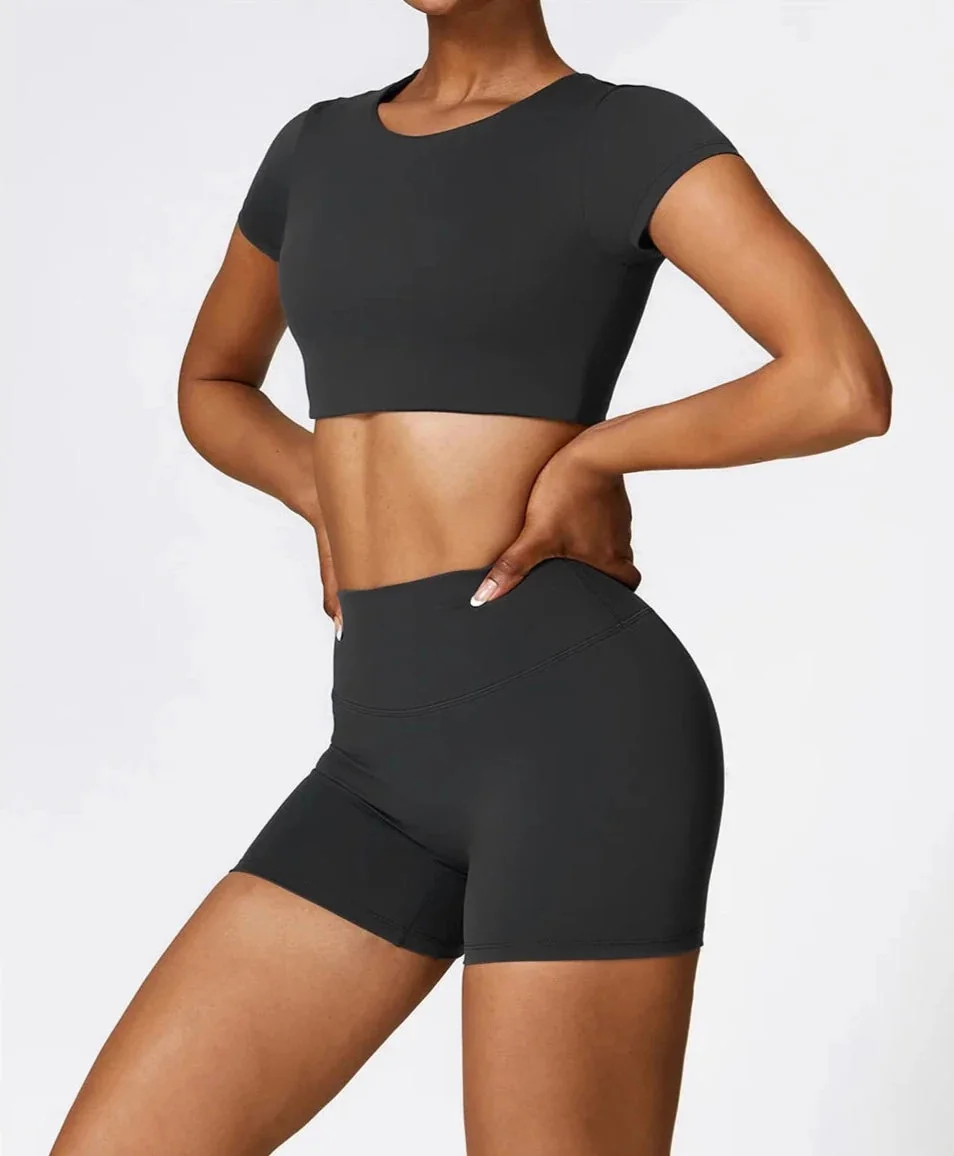 Breathable Surge Short Sleeve Fitness Top